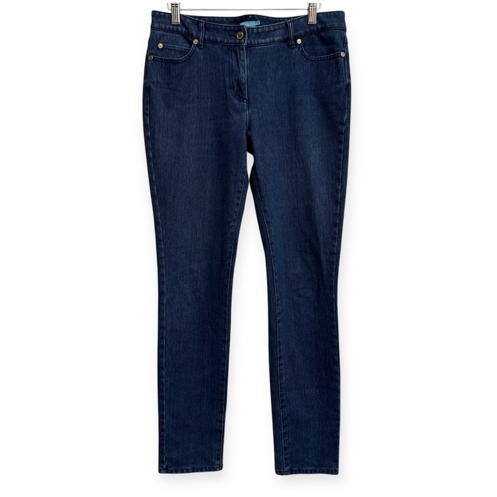 J. McLaughlin Skinny Leg Dark Wash Jeans